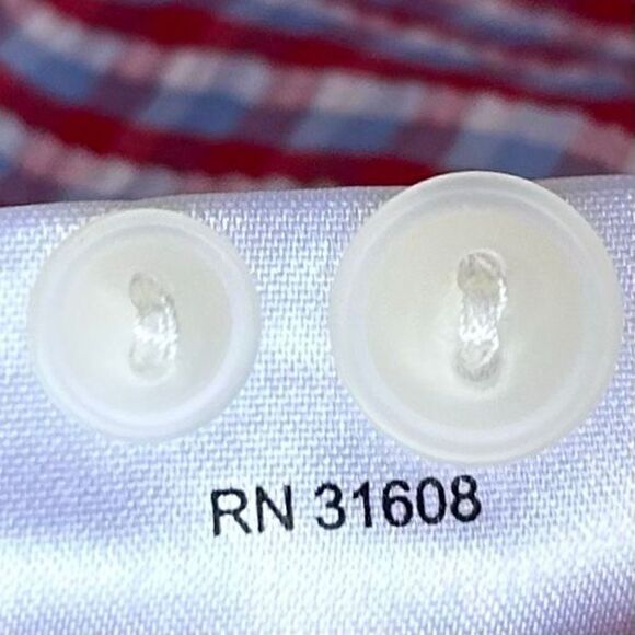 Jos. A. Bank 1905 Buttons Down Shirt Men's Multi Red Large Plaid Checkered NWOT - Picture 12 of 12